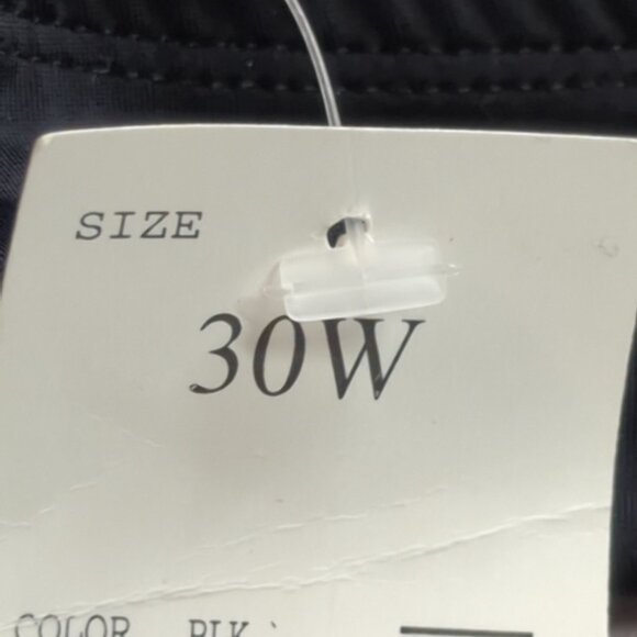 Catherines Plus Size 30W Black White Gold Adjustable Swim Dress New - Picture 5 of 9